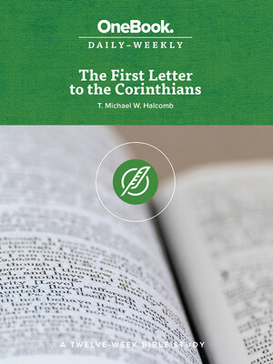 cover image of The First Letter to the Corinthians